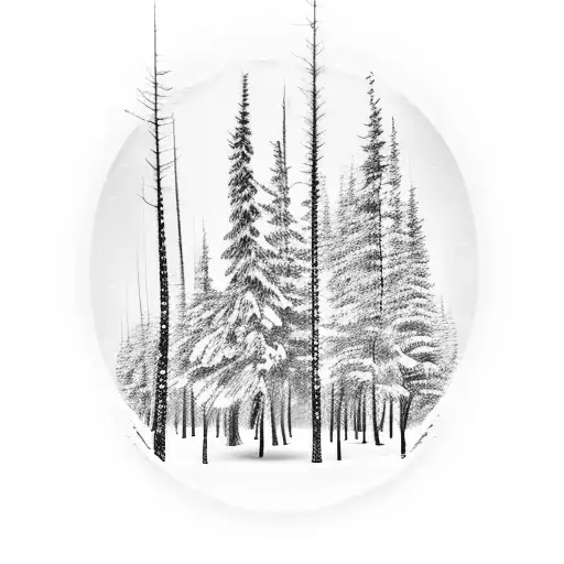 Snowy Forest