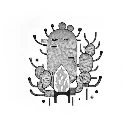 Midcentury Modern Cactus