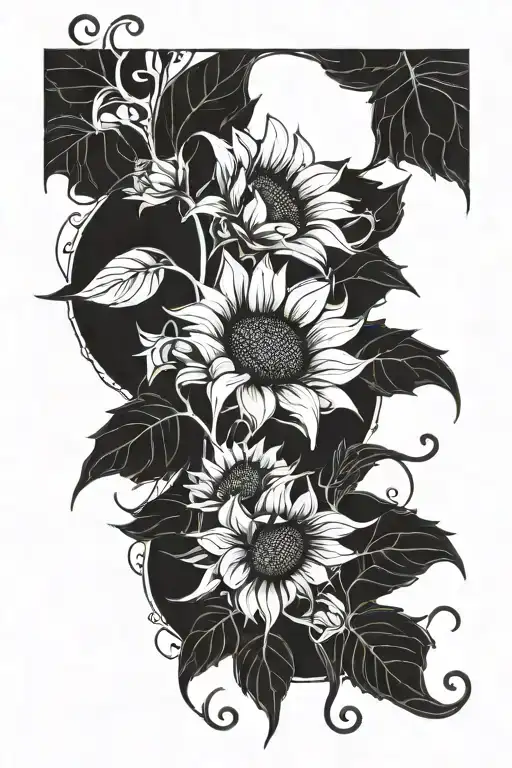 Sunflowers Vine Florets