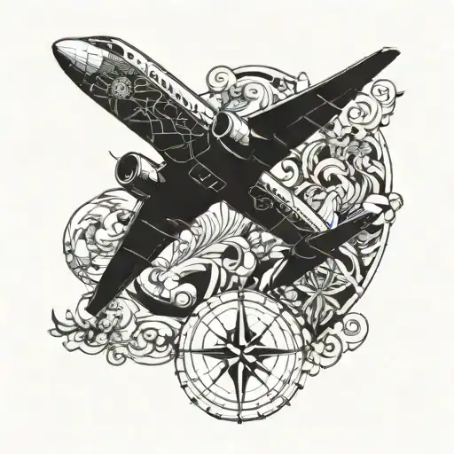 Combine A Poetic Verse With An Intricate Airplane Design