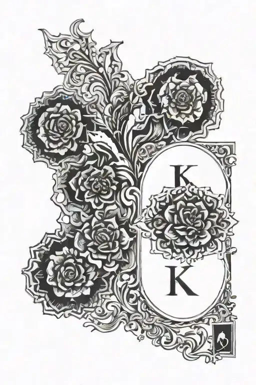 K Q J Card Featuring