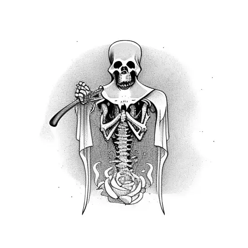 The Grim Reaper Complete Body