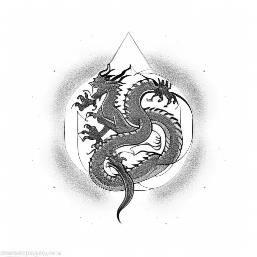 Dragon Circle Tribal