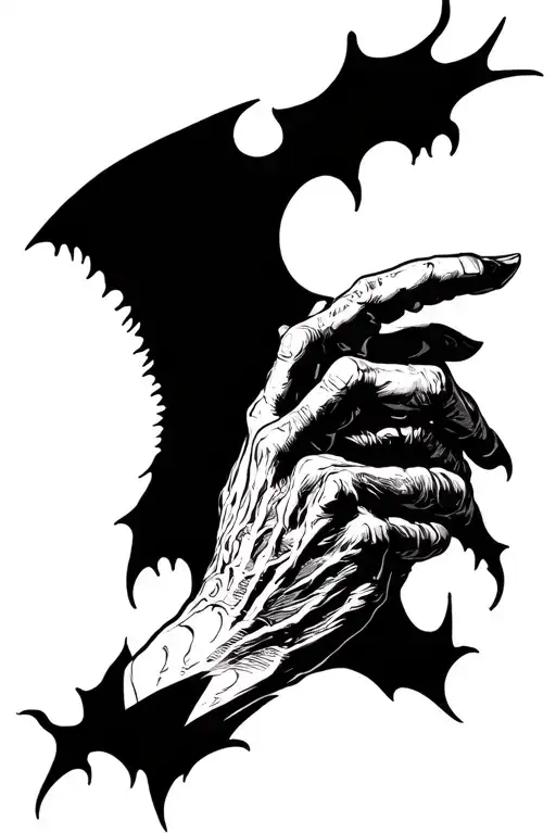 Evil Praying Hands