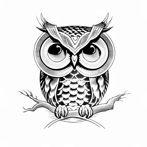 Owl Eyes Wrapped With Illuminati Eyes Along With A Snake Belt