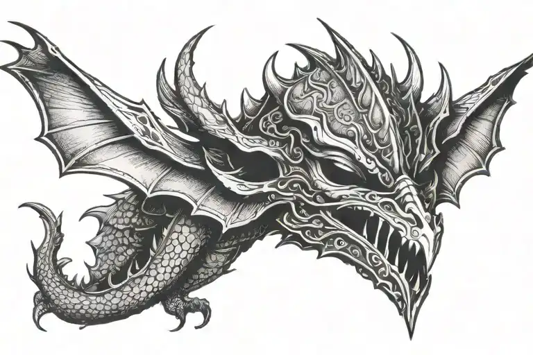 Flying Dragon Plague Mask