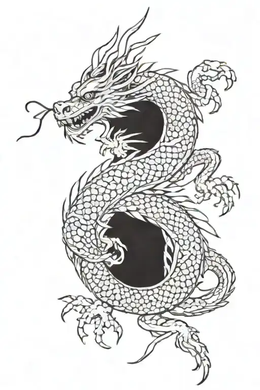 Japanese Dragon Feminine