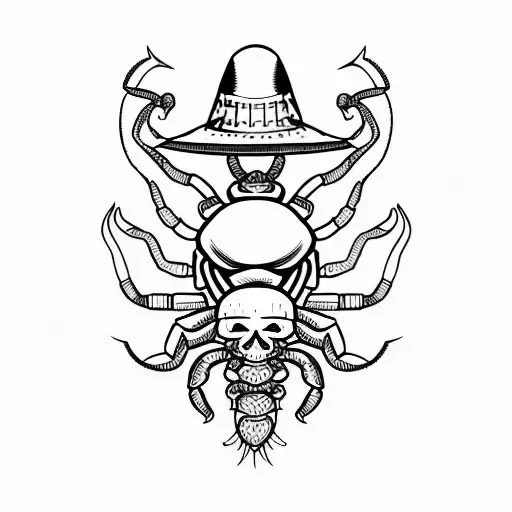 Scorpion Sombrero Cross