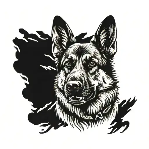 German Shepherd Cowboy