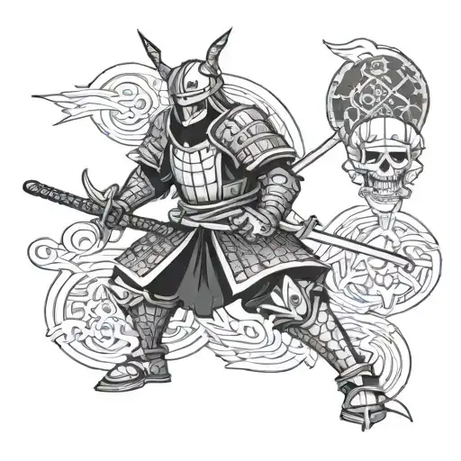 Crusader Samurai Patchwork