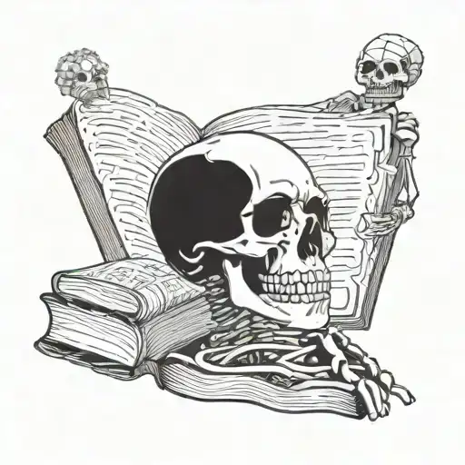 Skeleton Books Movies And Music
