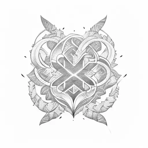 Hawaiian Tribal And Evergreen