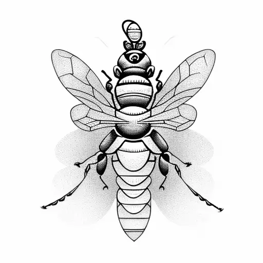 Bees With Flowers A Car Turbo Wood Grain