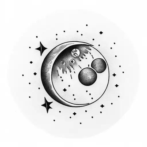 The Words Love You To The Moon For A Woman With A Matching Half That Says Bang Zoom For The Man