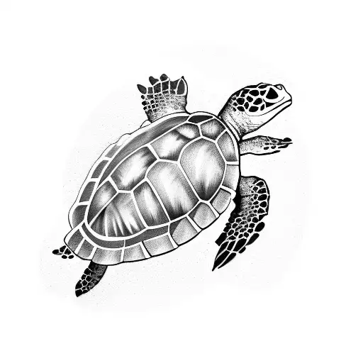 Sea Turtle And Gecko