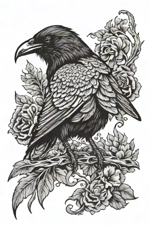 Crow Graphic Design Featuring