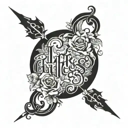 Create A Gothic Style Word With The Phrase Lifeless