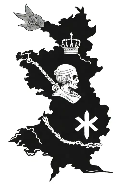 Military And Catholic Tattoo Michael