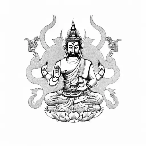 Inner Battle With Buddhist God Hanuman