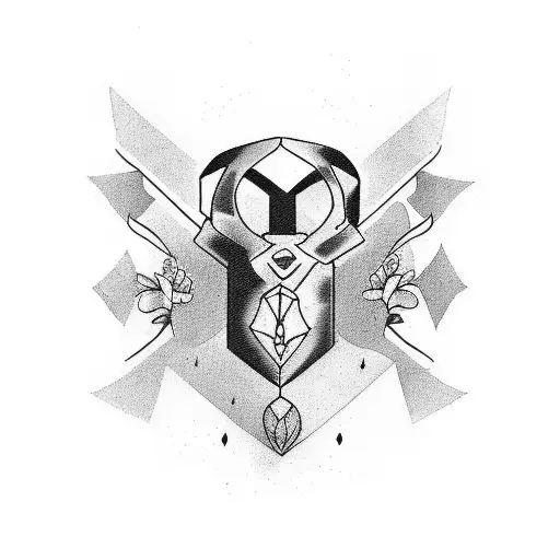 A Tattoo Design Representing The Client's Love For Tattoos And Their Occupation At The Factory