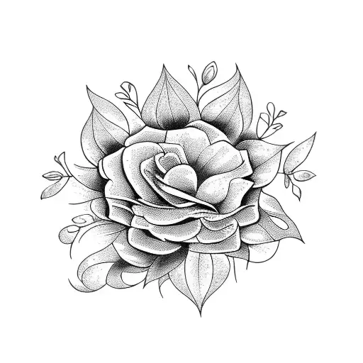 Dark Bouquet Of Flowers With Many Different Flowers