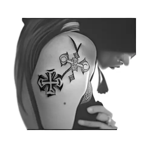 King's Crown And Cross