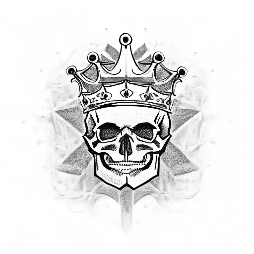 Skull With Crown Of Lithuanian Grand Dukes