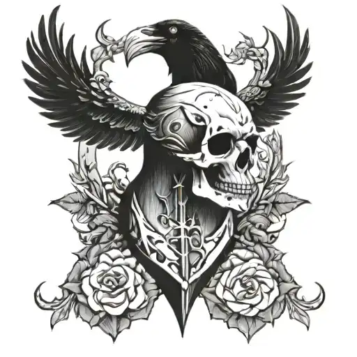 Crow Reapers Scythe Anatomical Accurate Heart