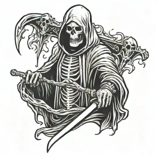 Grim Reaper Full Body