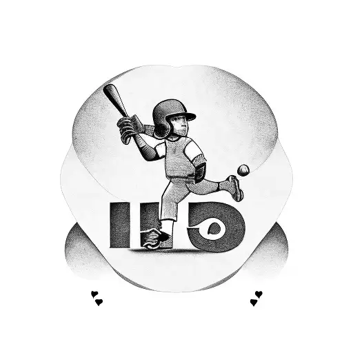 Baseball Love Couple Three Kids