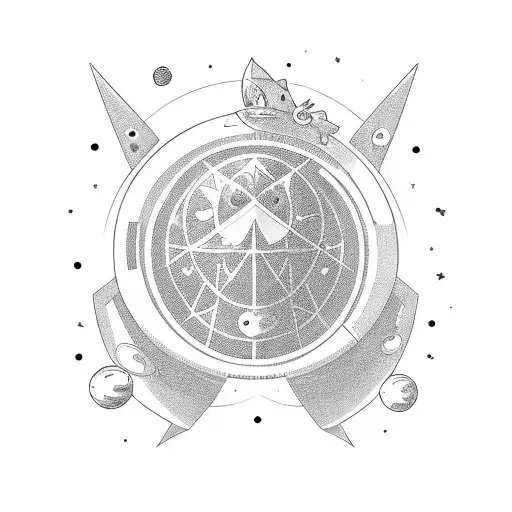 Combine Elements Of Looneytunes And Space In A Cosmic Gaming Scene