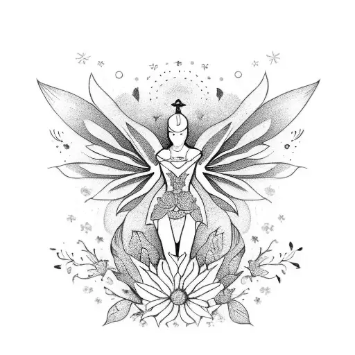 Fairy Flowers Witchy