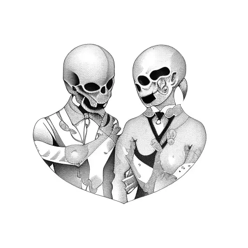 Love Couple Three Kids