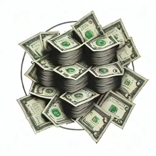 The Theme Of Money And Sales Graph Transforming