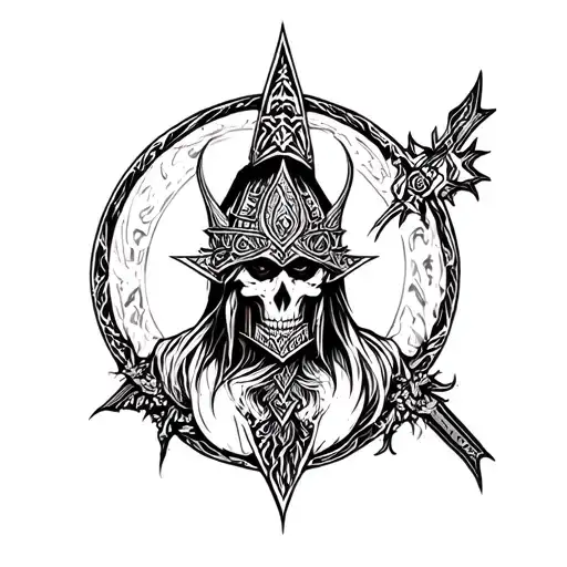 Nordic Warrior Dark Death Pagan