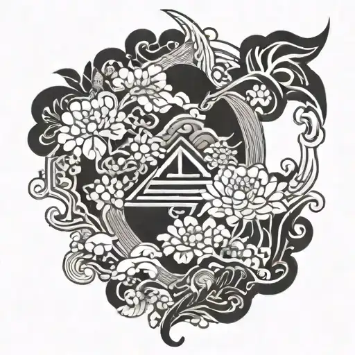 Incorporate A Quote From Lao Tzu In A Japanese-inspired Tattoo Design