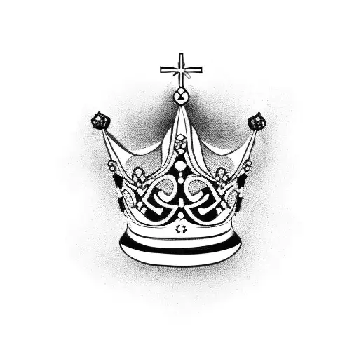 Reyes With A Crown On Top Of The R