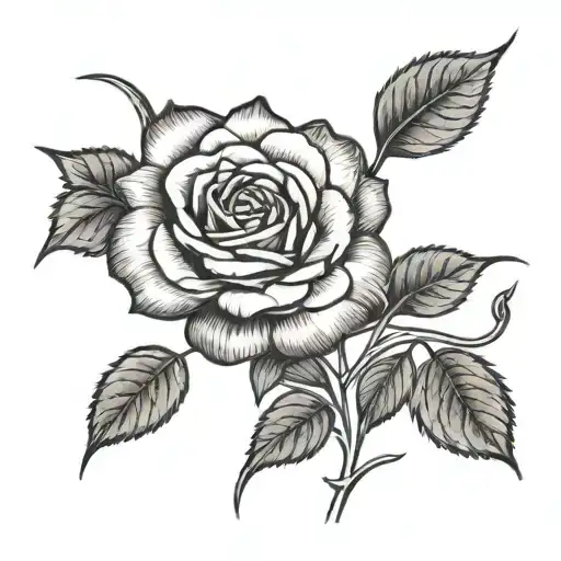 Lancashire Rose With The Liver Building