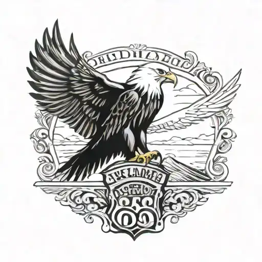 Jack Daniels Route 66 Eagle