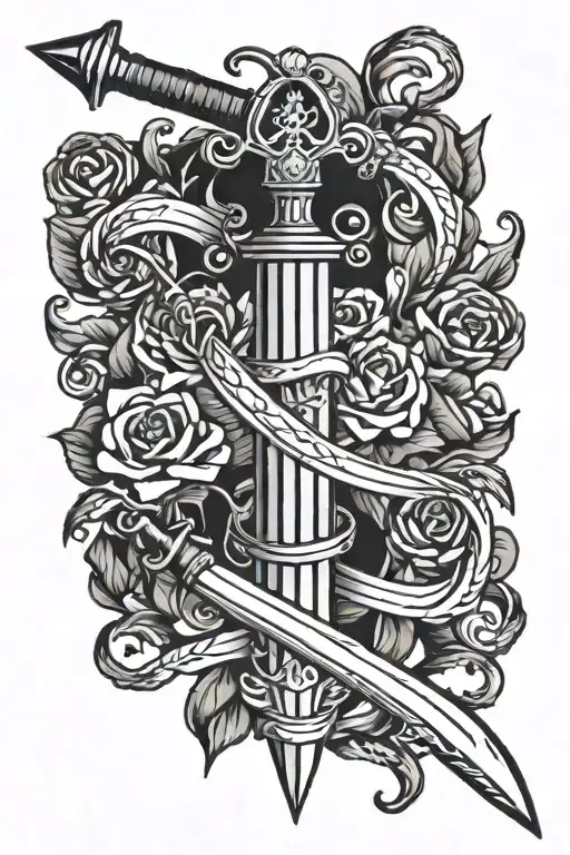 Royal Marines Dagger Connected