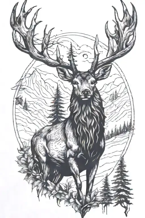 Hunting Deer Turkey Elf Mountain