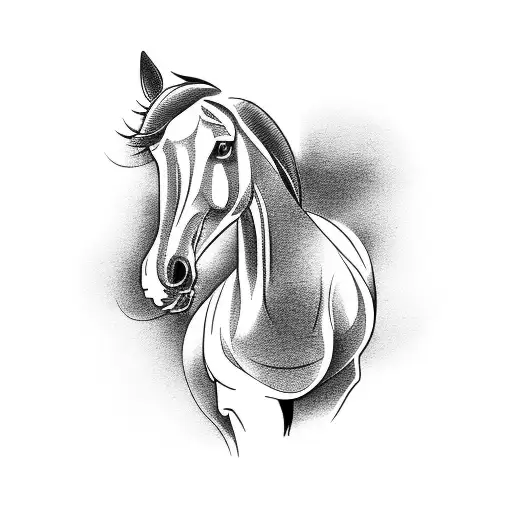 Horse Playing The Banjo