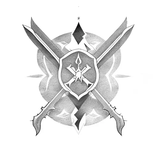 Master Sword Outline