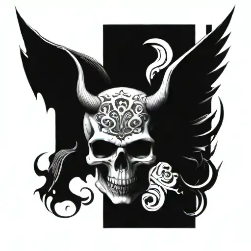 Skull Devil Angels