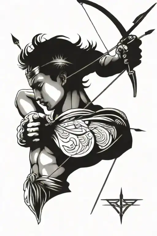 Apollo Shooting An Arrow
