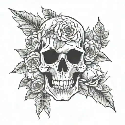 Plant That Envelops Skulls