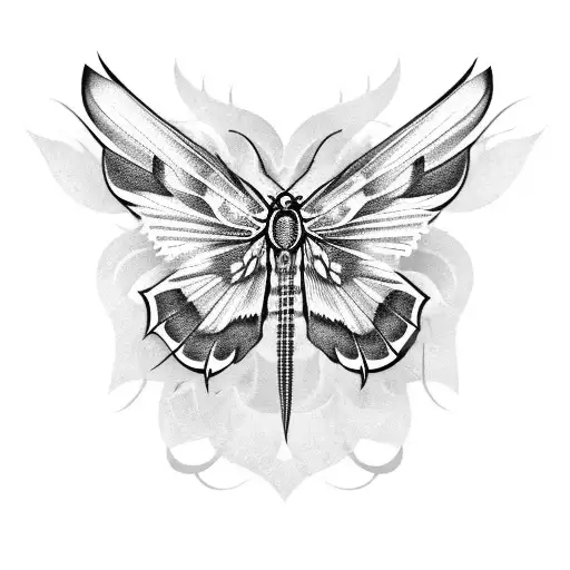 Death Hawk Moth Chest Peice