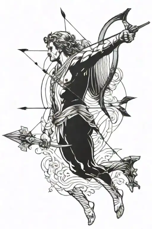 Apollo Shooting An Arrow