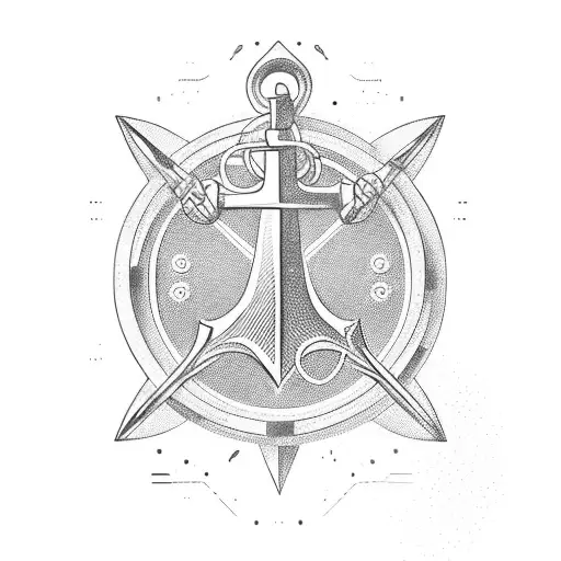 Futuristic Anchor Digital