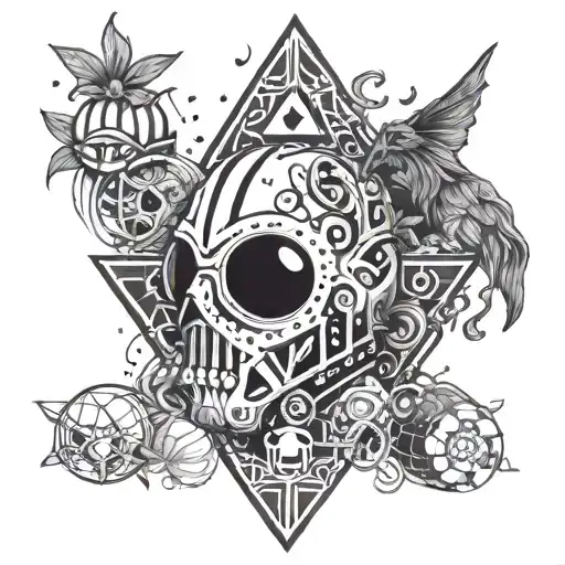 Combine Elements From Star Wars And Harry Potter In A Unique Tattoo Design